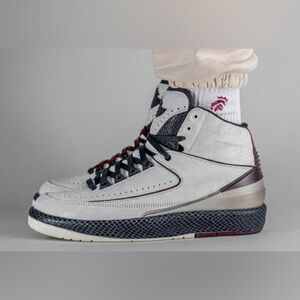 Jordan Men's Air Jordan 2 Retro A Ma Maniére 'Airness
SAIL/BURGUNDY/CRUSH | NEW